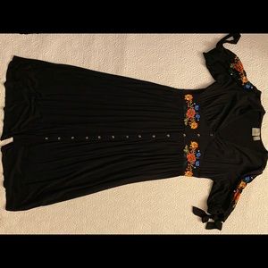 ASOS MATERNITY embroidered dress